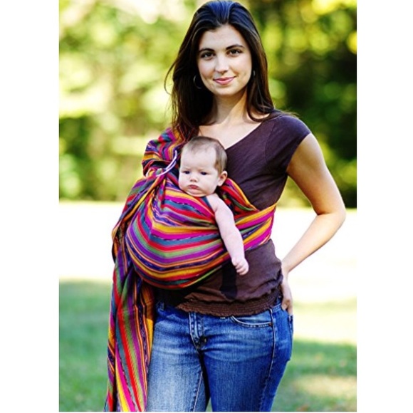 rainbow baby wrap carrier